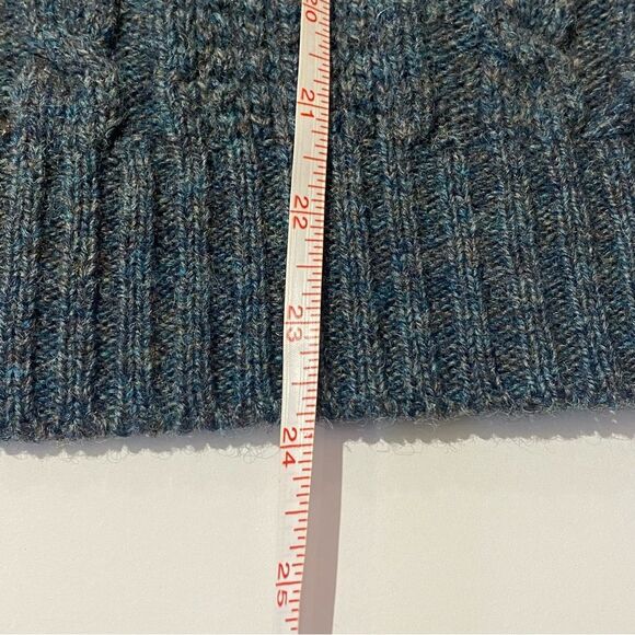 Vintage Hunt Club 100% Wool Twisted Knit Sweater Vest Blue Men's Size L-42/44 - Picture 7 of 11